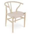 Silla Wishbone natural