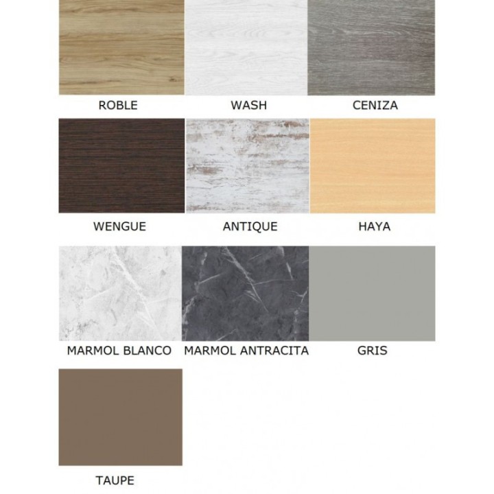 Mesa Clasics melamina- Mobiliario Hostelería|Mesas hierro con madera