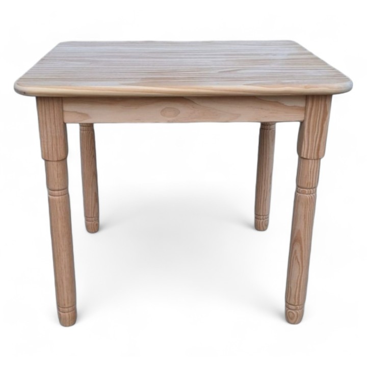Mesa Infantil madera pino  |Sillas y Mesas de madera FJM- Mesa niño