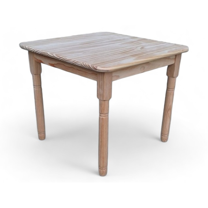 Mesa Infantil madera pino  |Sillas y Mesas de madera FJM- Mesa niño