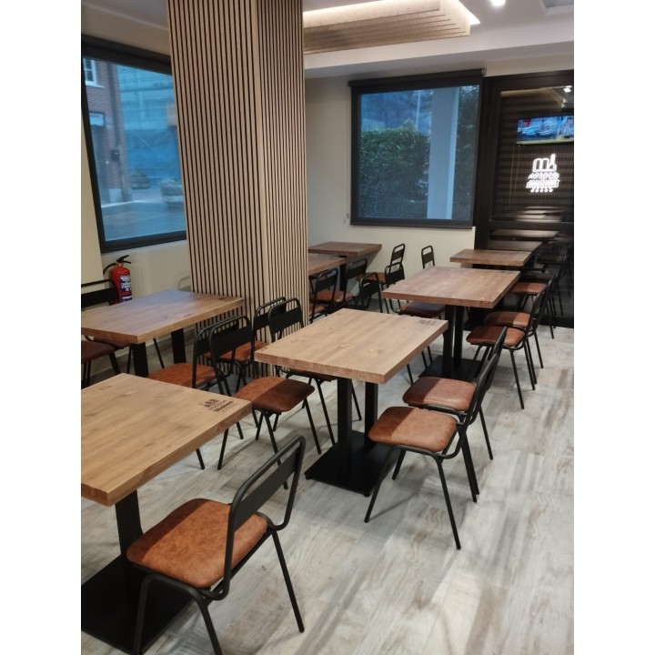 ▷Sillas Vintage|Mobiliario Hostelería Silla Memphis tapizada