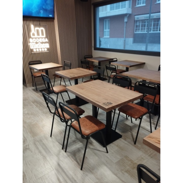 ▷Sillas Vintage|Mobiliario Hostelería Silla Memphis tapizada