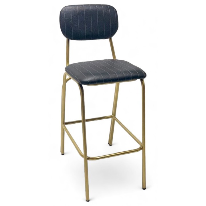 Taburete Vintage Soved| Mobiliario Retro|Taburetes bistro tapizados