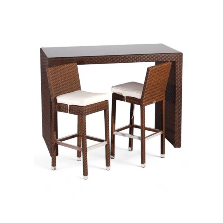 ⇒ Taburetes Trento rattan ▷ Compra  taburetes de terraza ONLINE