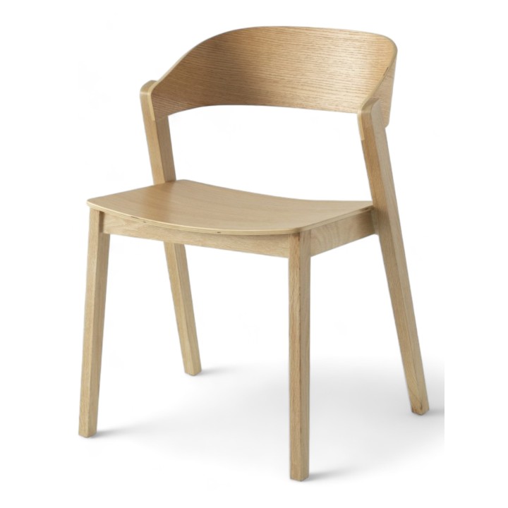 Silla Palermo- Silla apilable madera