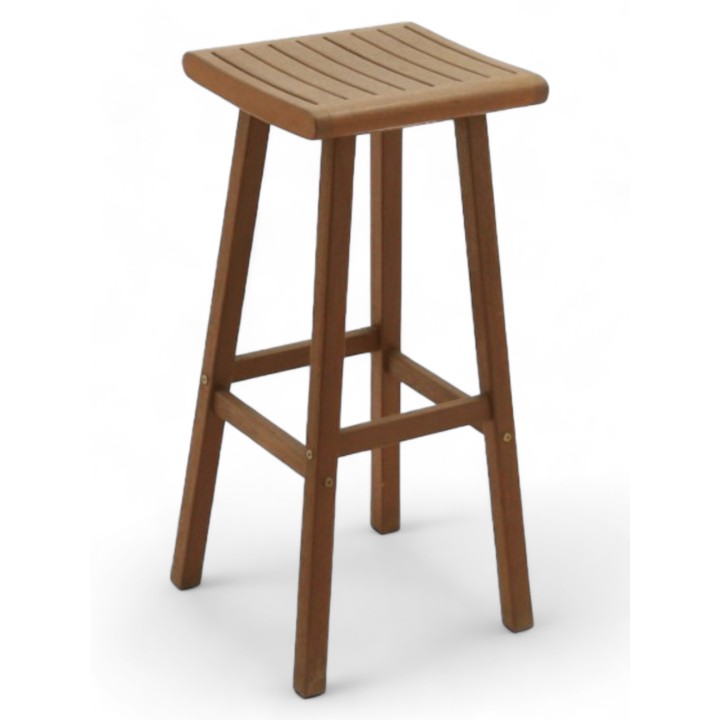 ▷ Comprar Taburete ELDA | Taburete madera Eucalipto- Taburetes madera