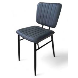 Silla Vintage| Mobiliario Retro|Silla Hamburgo Azúl