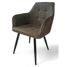 Sillón Hamburgo Polipiel Verde Musgo