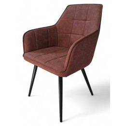 Sillón Hamburgo Polipiel Arcilla|Sillón hosteleria tapizado cafeterias