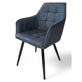 Sillón Hamburgo Azul| Compra Sillas tapizadas vintage online