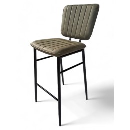 Taburete Hamburgo| Taburete tapizado vintage bares