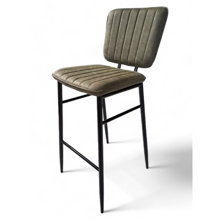 Taburete Hamburgo| Taburete tapizado vintage bares