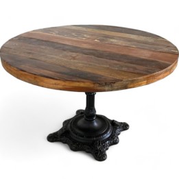 Mesa Roidel| Mesa comedor madera - Top Industrial madera reciclada