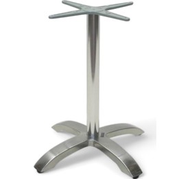 Base Milán 4 brazos aluminio| Patas de mesas- Sillas y Mesas de madera