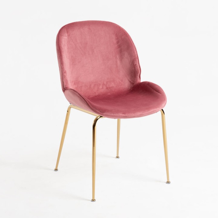 Silla Sholl Terciopelo golden|Sillas de comedor retro