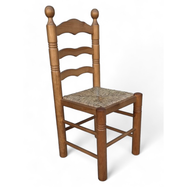 Silla Flamenca Pino- Sillas rusticas madera