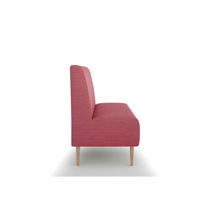 Sofá Vintage tapizado-Sillas y Mesas de madera |Sofas retro