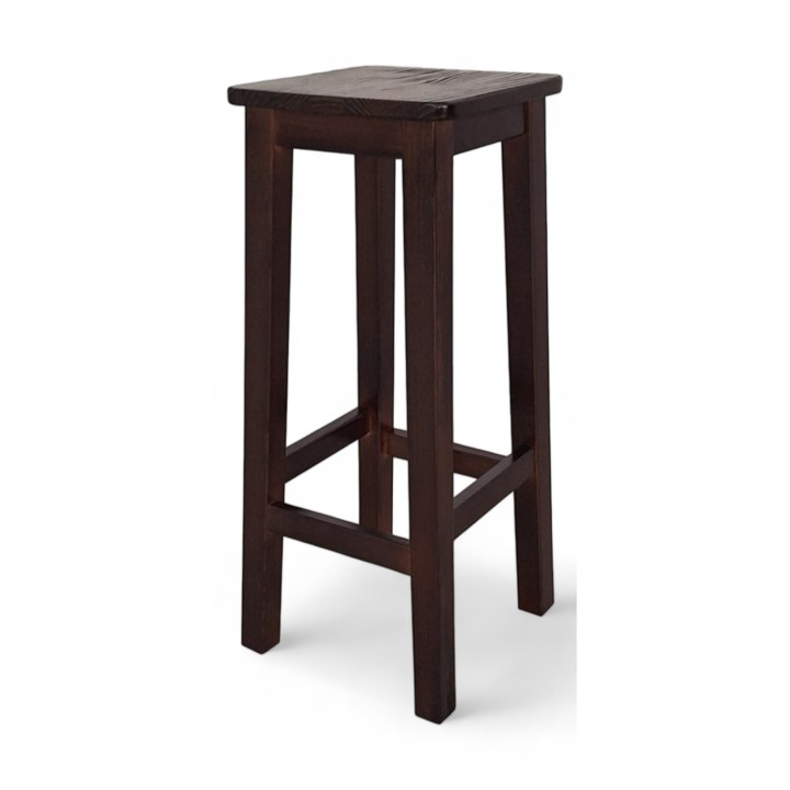 Taburete Sevilla Eco Barnizado|Taburete bar barato madera