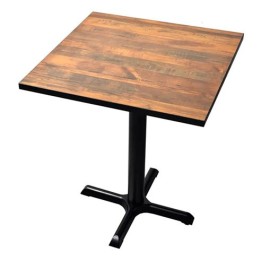 Mesa vintage bar 80x80 Sena C1| Mesa hosteleria barata