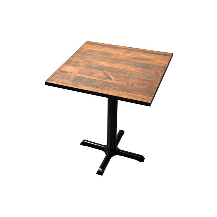 Mesa vintage bar 80x80 Sena C1| Mesa hosteleria barata