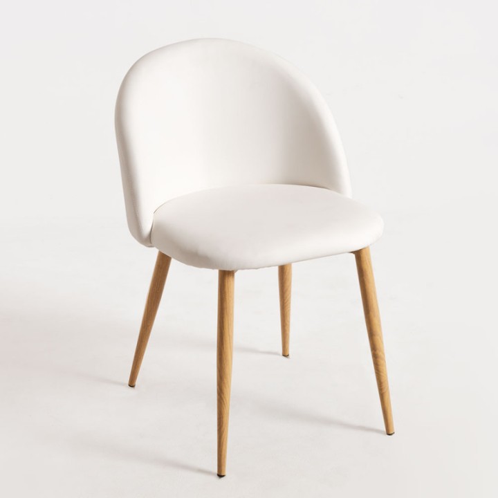 ✚Silla Voss Polipiel | Sillas Comedor- Sillas con estilo y confort