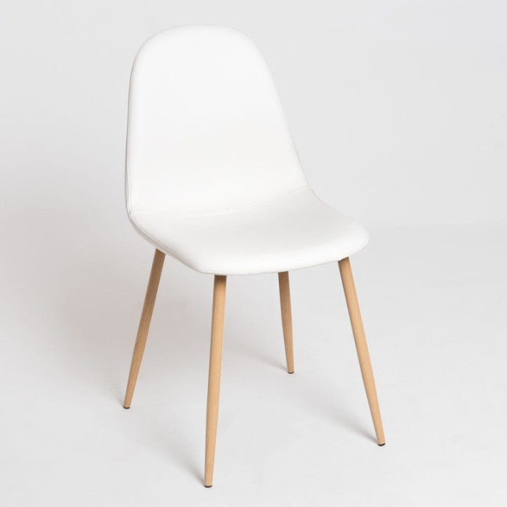Silla Boro polipiel  |Sillas Nórdicas- Sillas y Mesas de madera