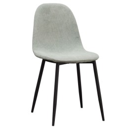 Silla Boro Negra tela|Silla Nórdica novedad- Sillas y Mesas de madera