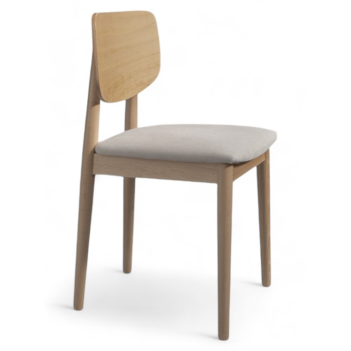 Silla Sheila tapizada -Sillas y Mesas de madera |Sillas comedor bar