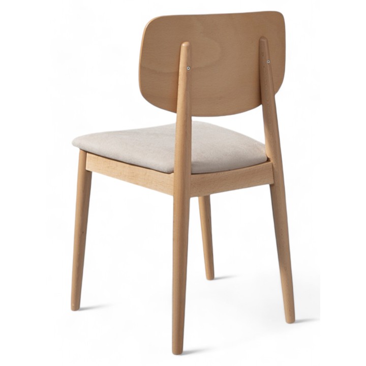Silla Sheila tapizada -Sillas y Mesas de madera |Sillas comedor bar