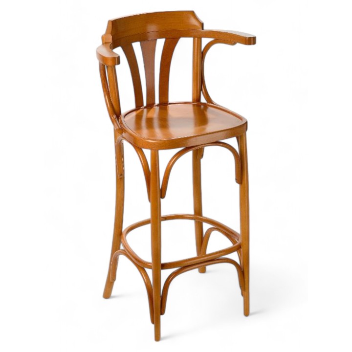 Taburete con brazos Queen- Sillas y Mesas de madera |Promoción 2024