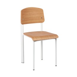 Silla Félix white| Sillas hosteleria vintage e industrial.