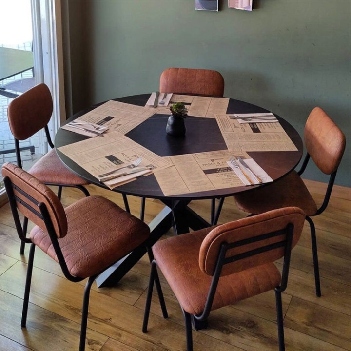 Silla Vintage Soved | Mobiliario Retro | Sillas bistro tapizados
