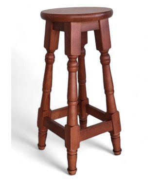 Taburete Torneado Alto