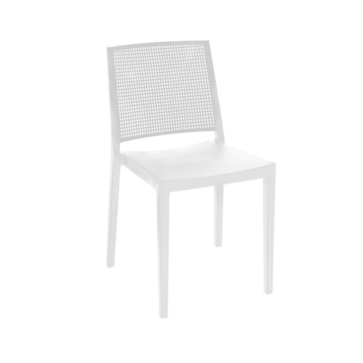 Silla Grid 2|Sillas apilables bares- silla cafeterías baratas