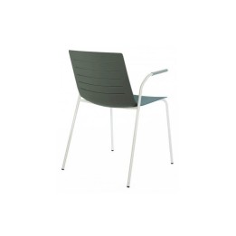 Silla Apilable Skin 4 patas con brazos
