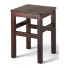 Taburete Barbate Bajo asiento madera