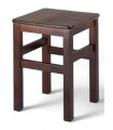 Taburete Barbate Bajo asiento madera