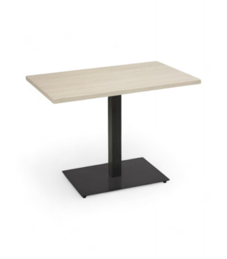 Mesa Pie rectangular acero Cheste