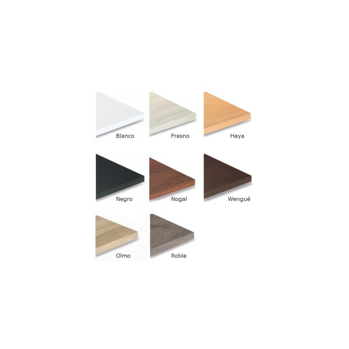 Mesa Pie rectangular acero Cheste | Mesas bares