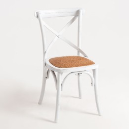 Silla Thonet Blanco Vintage