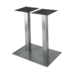Base Cheste Doble Acero- Patas de mesas- Sillas y Mesas de madera FJM
