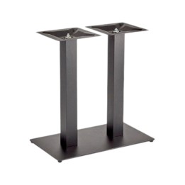 Base Cheste Doble Hierro- Patas para mesas- Sillas y Mesas de madera FJM