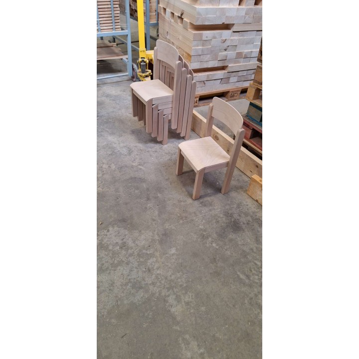 Silla Infantil guarderia madera