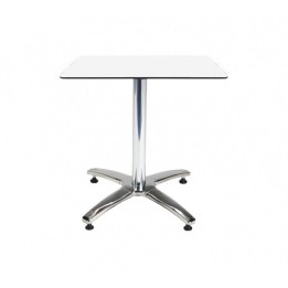 Mesa de aluminio para terrazas