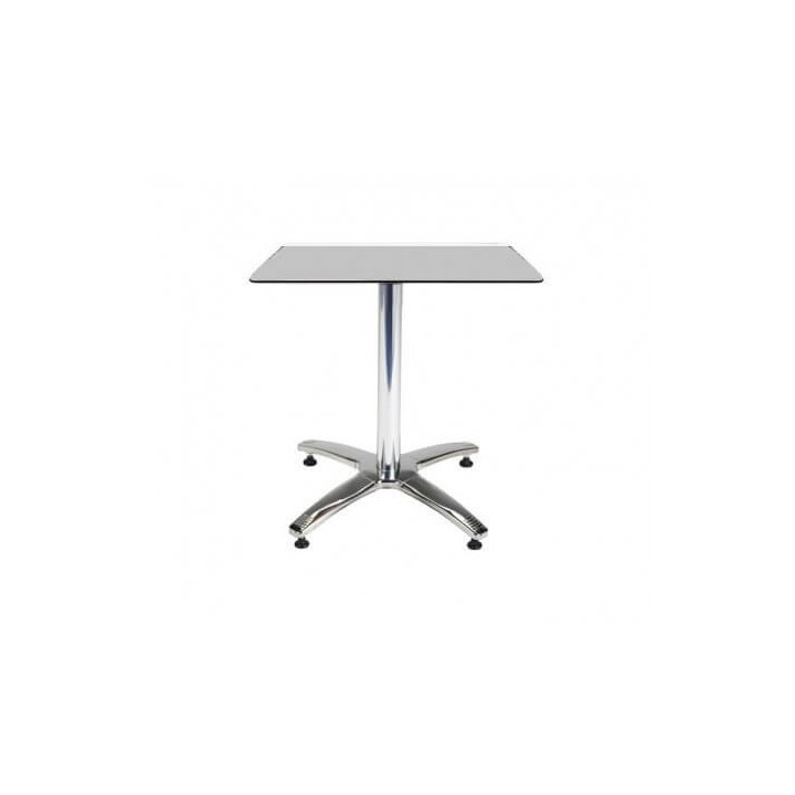 Mesa de aluminio para terrazas