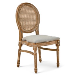 Silla Luis XVI Respaldo CANNAGE | Silla clasica madera comedor