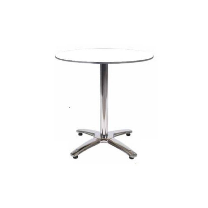 Mesa de aluminio para terrazas