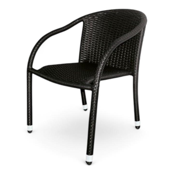 Sillón Remo negro| Sillas y Mesas de madera FJM | Sillas cafeterias