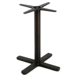 Base Force aluminio negro| Patas de mesas- Sillas y Mesas de madera