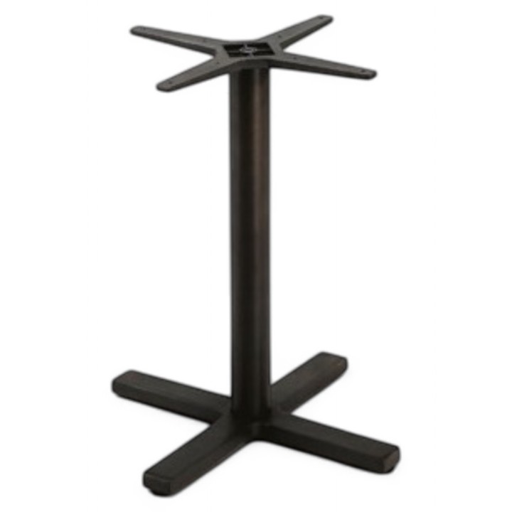 Base Force aluminio negro| Patas de mesas- Sillas y Mesas de madera